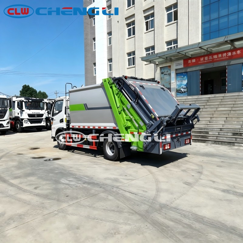 JAC camion compacteur d'ordures