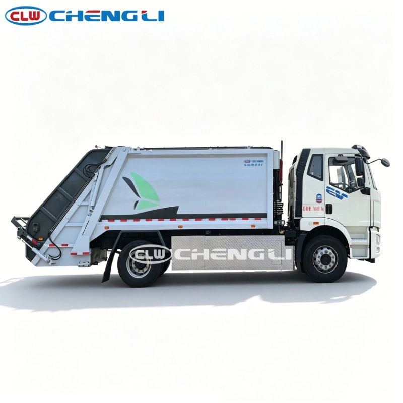 FAW camion compacteur d'ordures