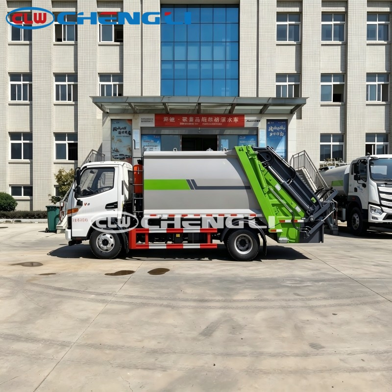 JAC camion compacteur d'ordures