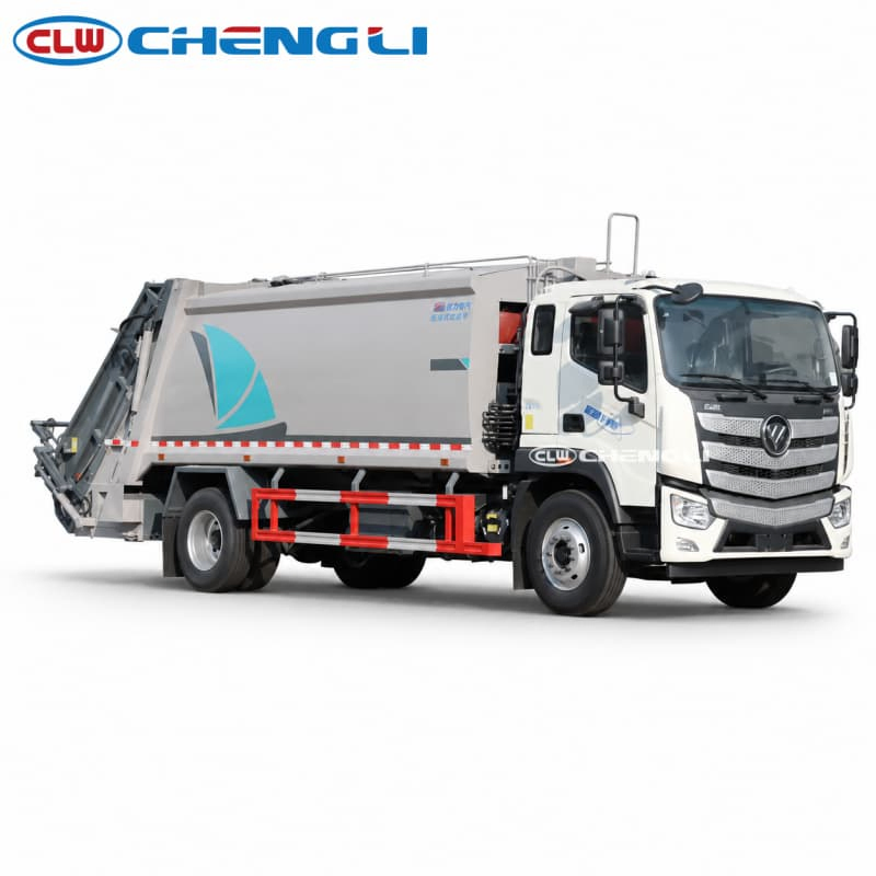 Foton camion compacteur d'ordures