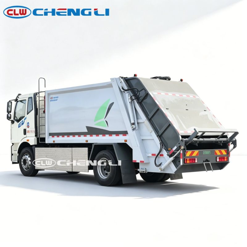 FAW camion compacteur d'ordures