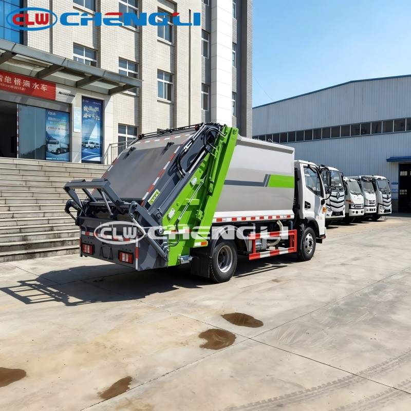 JAC camion compacteur d'ordures