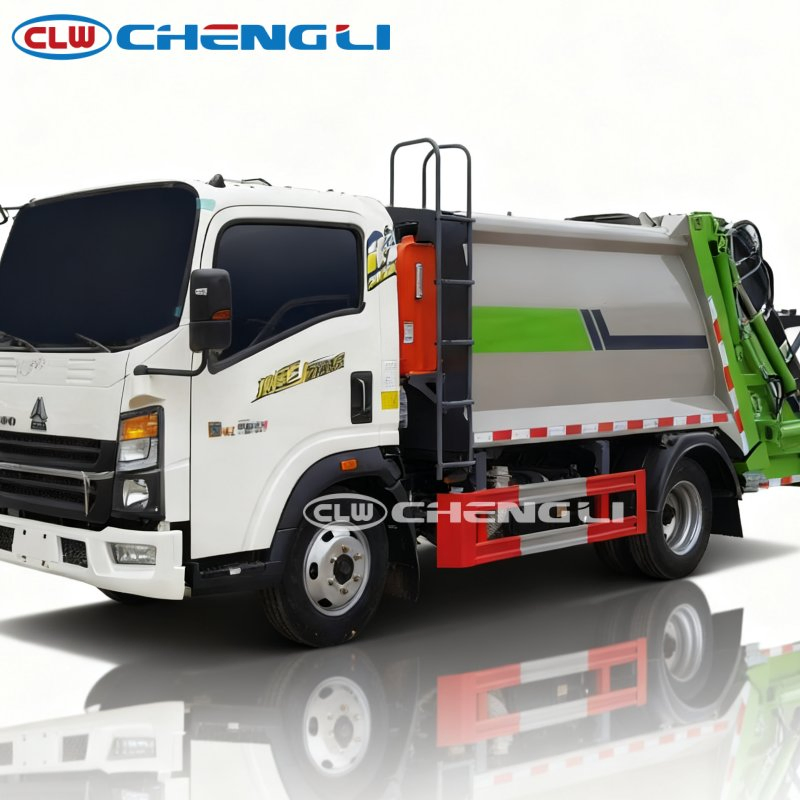 HOWO camion compacteur d'ordures