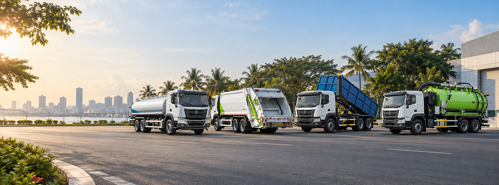 CLW camion de collecte